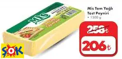 MİS TAM YAĞLI TOST PEYNİRİ MİS TAM YAĞLI TOST PEYNİRİ